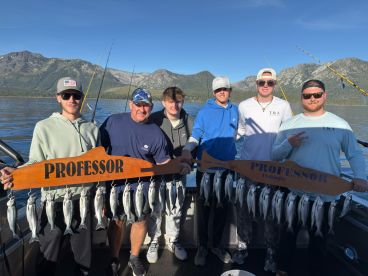School is in session on Lake Tahoe for The Professor
