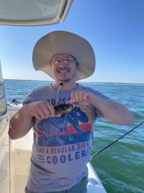 We caught tons of fish.