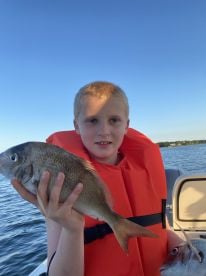 We caught tons of fish.