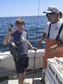 Lucky catch