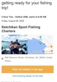DO NOT waste your time or money on this charter, especially if on a cruise ship!
