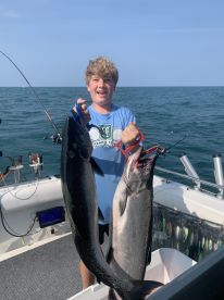 Captain Bruce put us on fish!!!