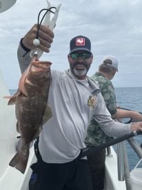 Caught a grouper
