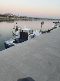 A real fishing trip with a real fisher