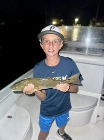 Green light night fishing