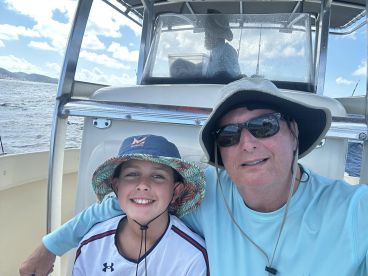 Fishing with Anthony