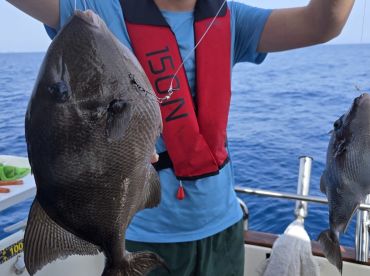 Amazing first time deep sea  fishing trip
