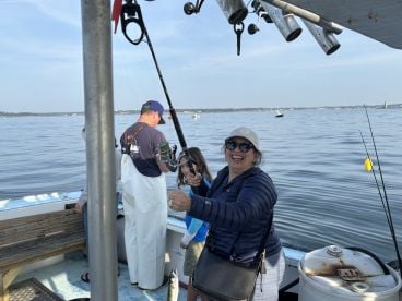 Fishing with Lawrence