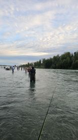 Great new experience fishing for sockeye.