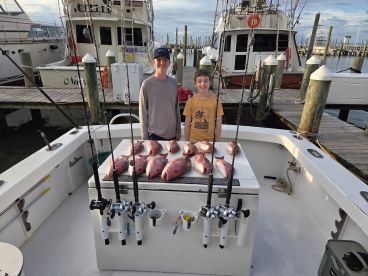 Great trip! Crew was great helping my kids, plus caught our limit. 