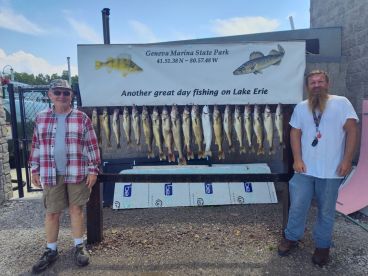 HAPPY WITH THE FISHING RESULTS