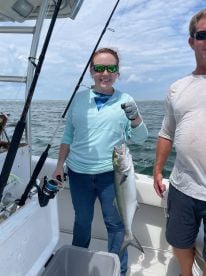 The only blues we had were the blue fish!