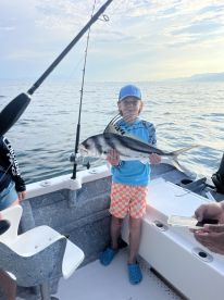 Perfect day fishing in August! 
