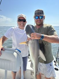 Tarpon was our first catch!