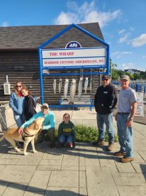 Nephew Enzo first time fishing.