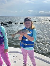 CATCHING FISH .  STAYING DRY. 