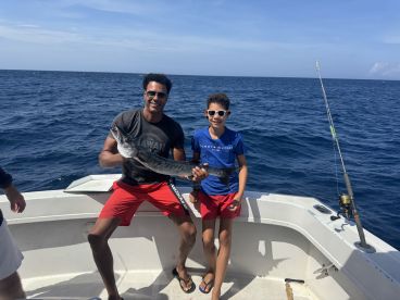 Barracuda and Tuna at Klein Curaçao 