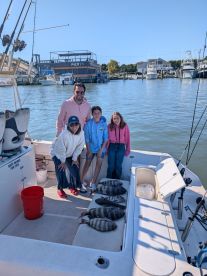 Great morning on the water with a great Captain