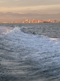 Great day on the water off Boston!