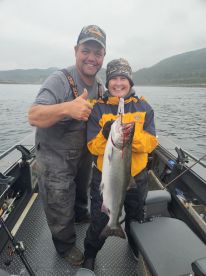 Our Chinook fishing dream came true!