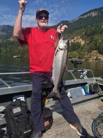 Salmon fishing