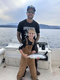 A wonderful family fishing trip.