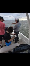 Shark day with capt. Larry. 