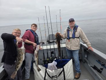Great Day fishing on the Traysea Lynn