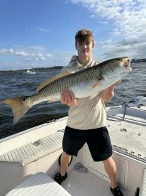 good day of fishing with my son