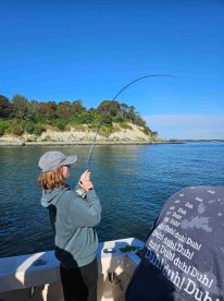 Gorgeous day fishing in Boston 
