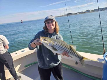 Gorgeous day fishing in Boston 