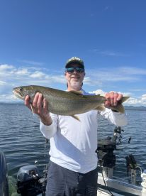 No Post-Labor Day Rest for Capt. Thorny & Mate Sean or the LC Fish!