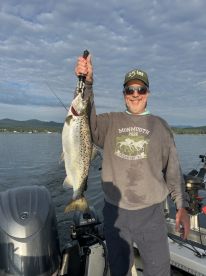 No Post-Labor Day Rest for Capt. Thorny & Mate Sean or the LC Fish!
