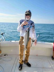 Tail end of the season, and he still put us on fish