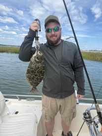 hard day on the waters - but fish on!