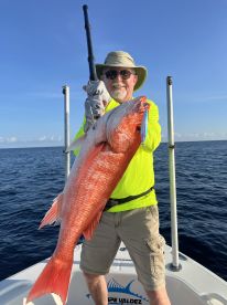 Grandpa and grandson fishing trip. 