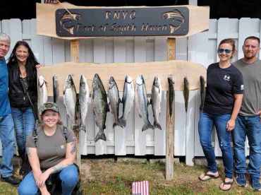 Family fishing trip