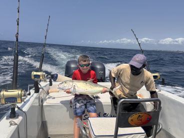 My sons first ocean fish