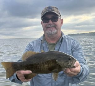 Capt Johnathan was Great Guy, Guide & Captain ! Rough waters but we caught some fish.