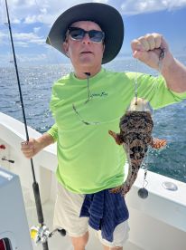 Caught fish