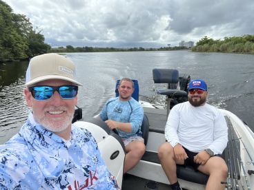 Fishing with Andrew