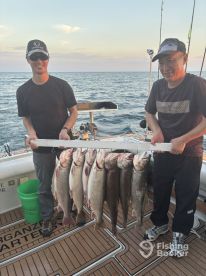 A perfect day catching Lake Trout! 