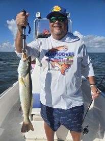 Fished with a friend.