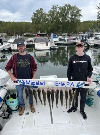 Fantastic time fishing with my son for his 14th birthday