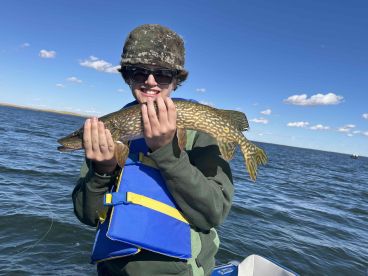 Great day in the Crawling Valley Reservoir!