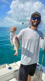 Caption Ted passion for fishing shows