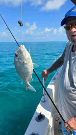 Caption Ted passion for fishing shows