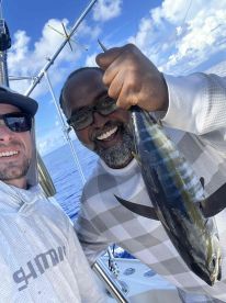Like going fishing with two friends. 