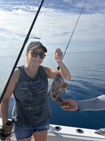 Awesome time and we caught plenty of fish.   