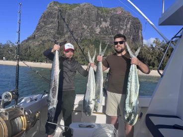 A great day with Captain Antonio and his son!